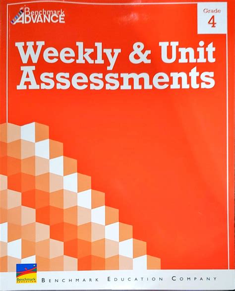 Page 6. . Benchmark advance weekly and unit assessments grade 4 pdf